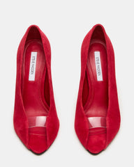SANTINO RED SUEDE