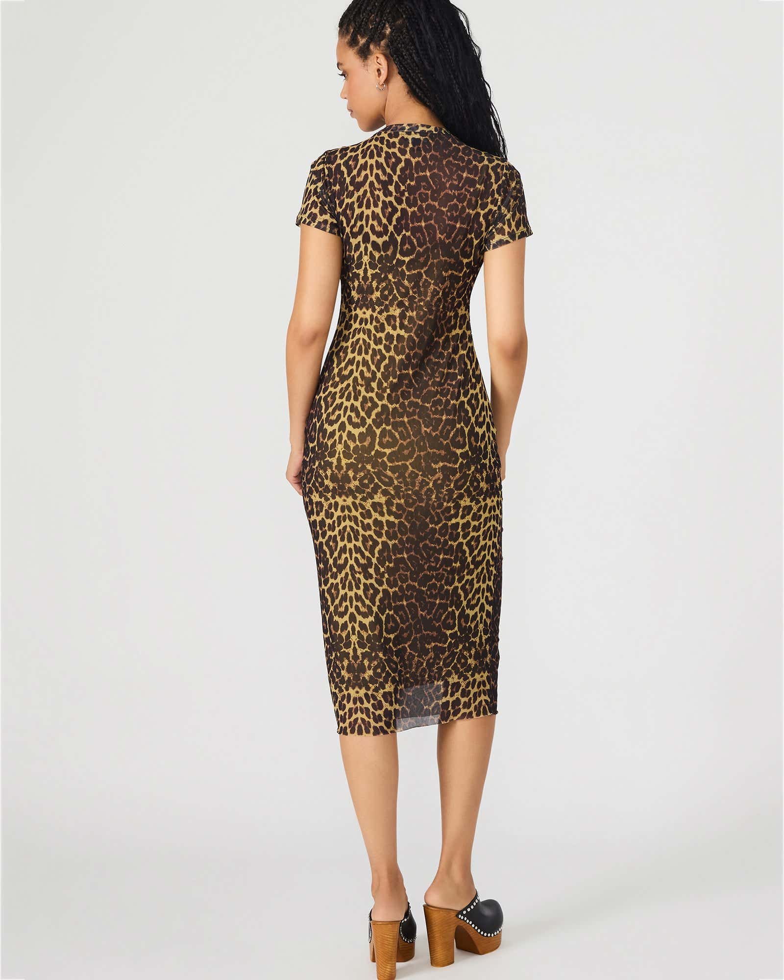 SHORT SLEEVE HAILEE DRESS HOT SPOTS PRINT
