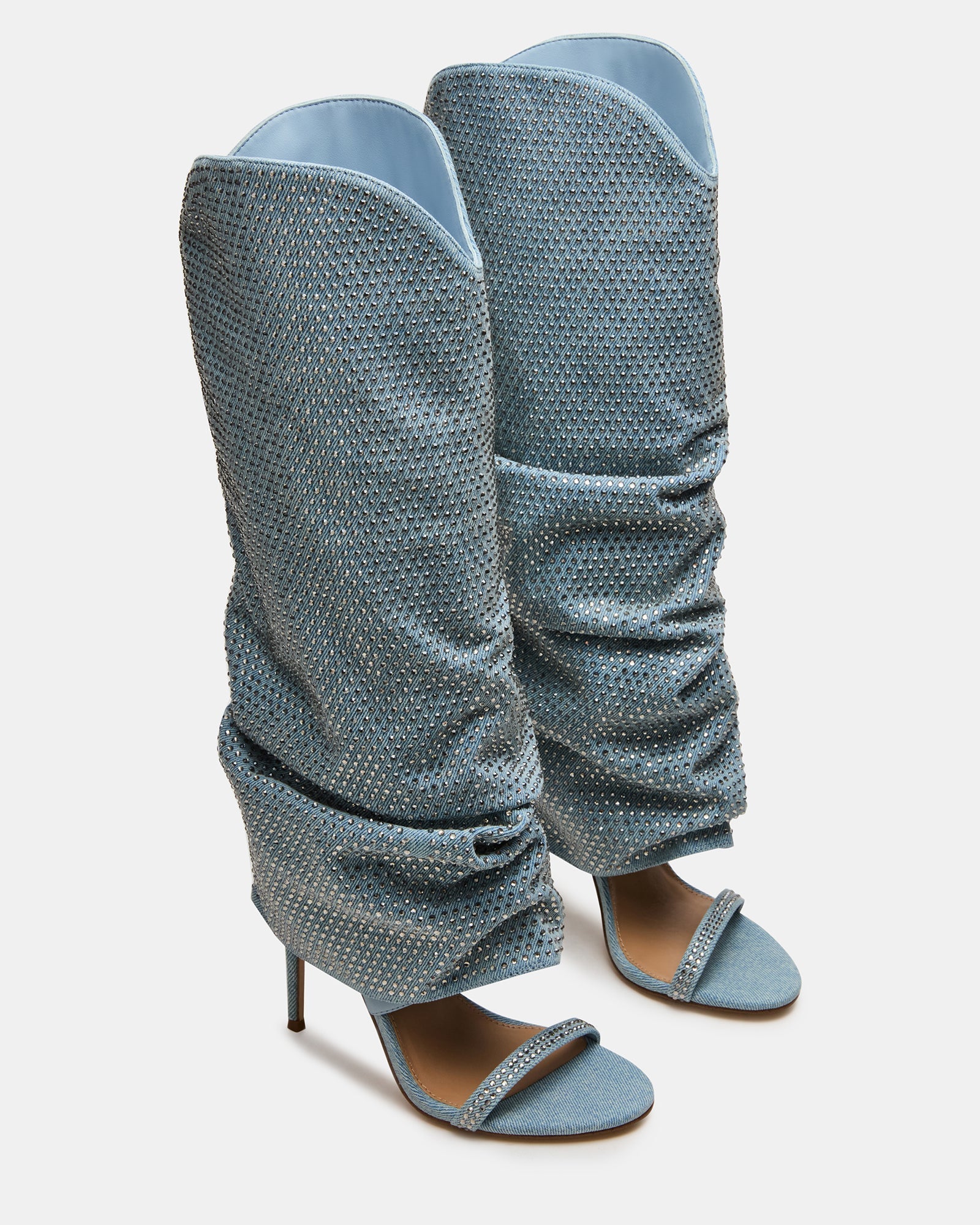RAVINE DENIM RHINESTONES