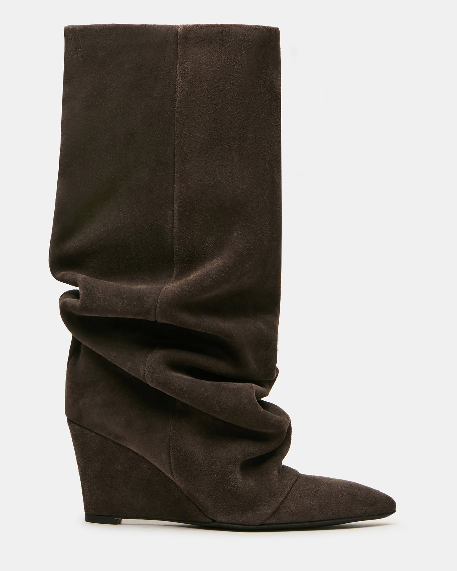 RHYS DARK TAUPE SUEDE