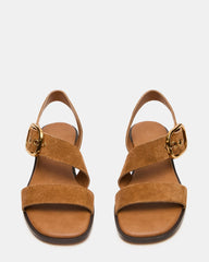 SAYER DARK TAUPE SUEDE